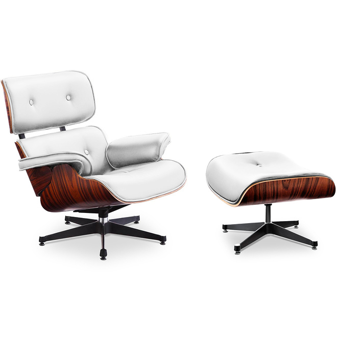 Lounge Sessel Charly mit Ottoman