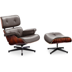 Lounge Sessel Charly mit Ottoman