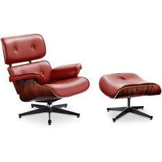 Lounge Sessel Charly mit Ottoman