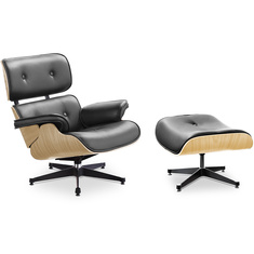 Lounge Sessel Charly mit Ottoman