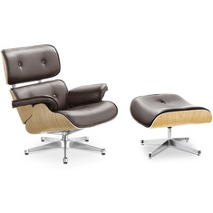 Lounge Sessel Charly mit Ottoman