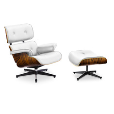 Lounge Sessel Charly mit Ottoman