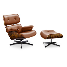 Lounge Sessel Charly mit Ottoman