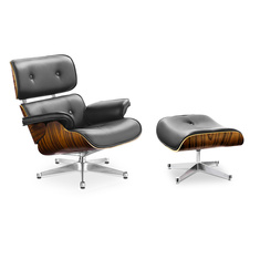 Lounge Sessel Charly mit Ottoman