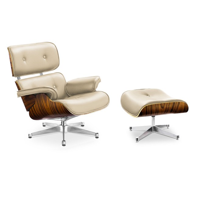 Lounge Sessel Charly mit Ottoman