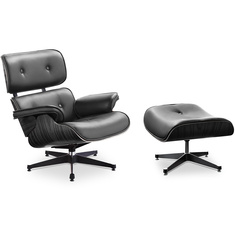 Lounge Sessel Charly mit Ottoman