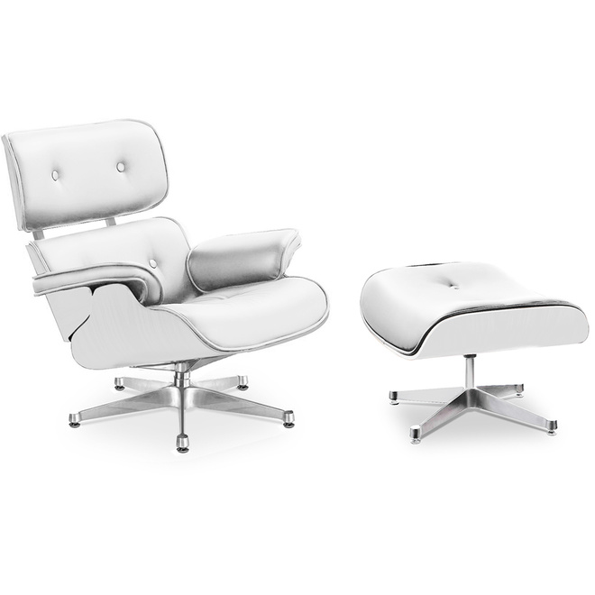 Lounge Sessel Charly mit Ottoman