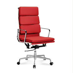 Silky Smooth Chair 19 - Hoher Office Stuhl mit weichem...