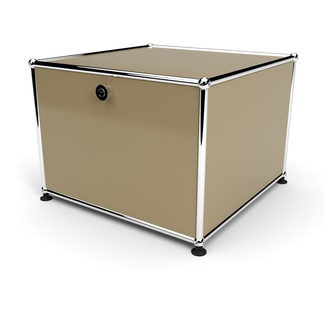 Druckercontainer 50 1x1 mit 1 Tr, Beige