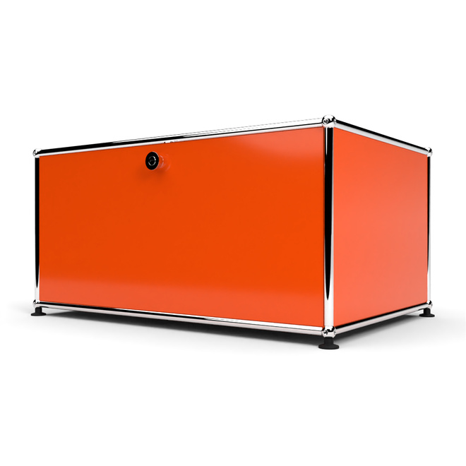 Druckercontainer 75 1x1 mit 1 Tr, Orange