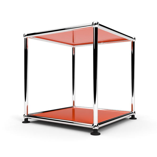 Beistelltisch 35x35, Orange