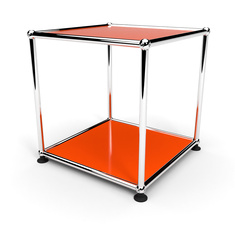 Beistelltisch 35x35, Orange