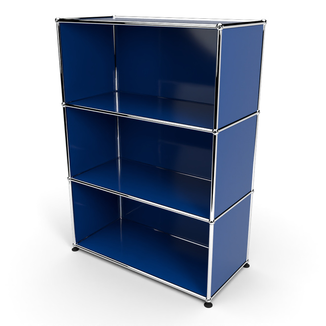 Highboard 3x1 offen, Enzianblau