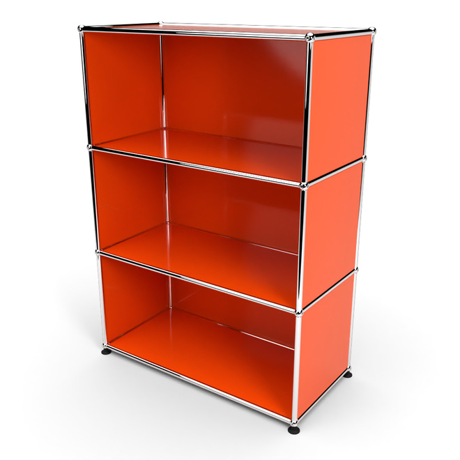 Highboard 3x1 offen, Orange