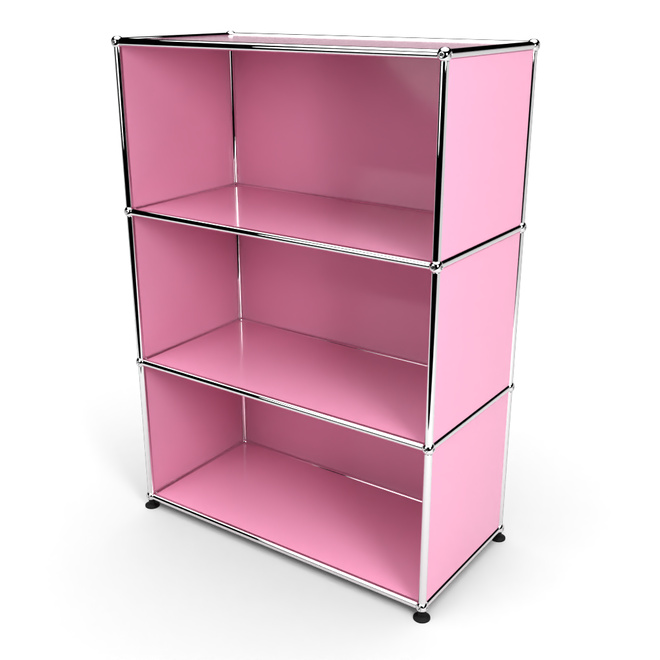 Highboard 3x1 offen, Rosa