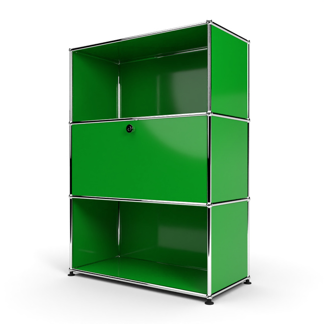 Highboard 3x1 mit 1 Tr Mitte, Grn