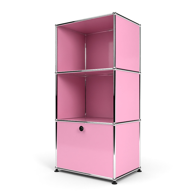 Highboard 50 3x1 mit 1 Tr, Rosa