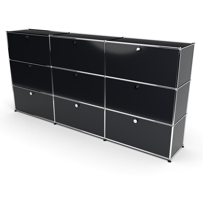 Highboard 3x3 mit 9 Klapptren