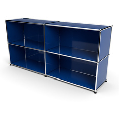 Sideboard 2x2 offen, Enzianblau