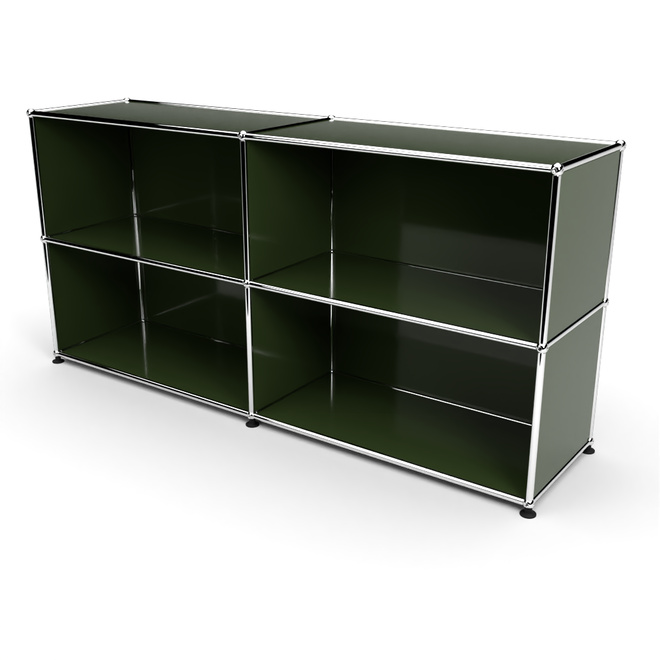 Sideboard 2x2 offen, Olivgrn