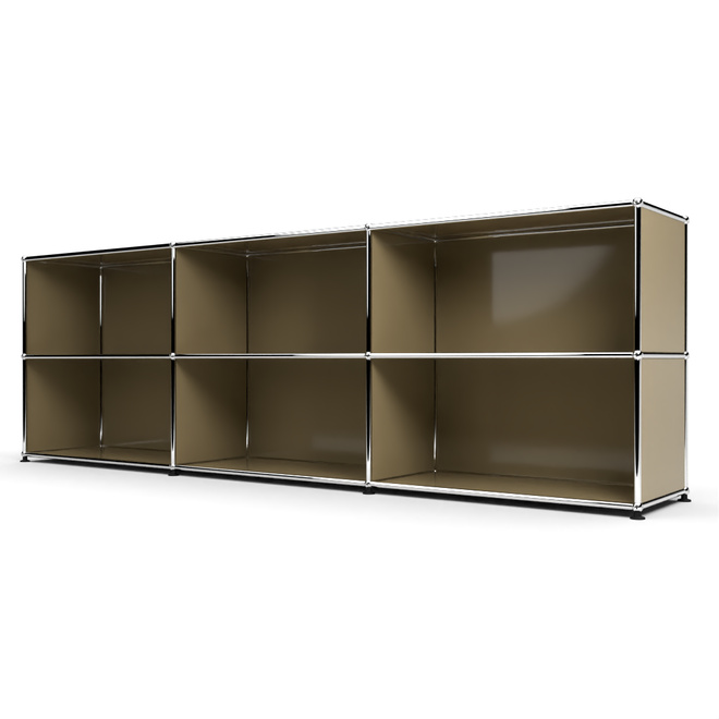 Sideboard 2x3 offen, Beige