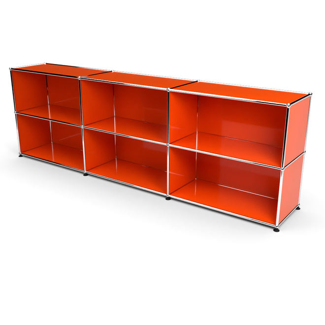 Sideboard 2x3 offen, Orange