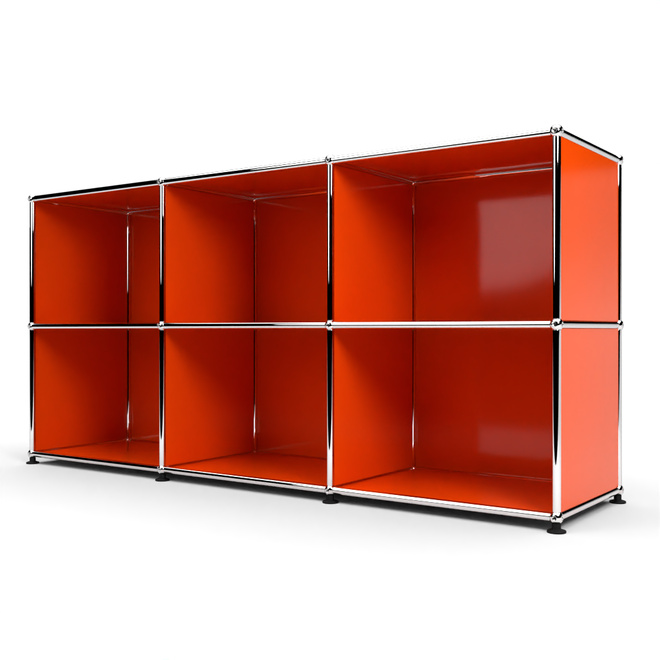 Sideboard 50 2x3 offen, Orange