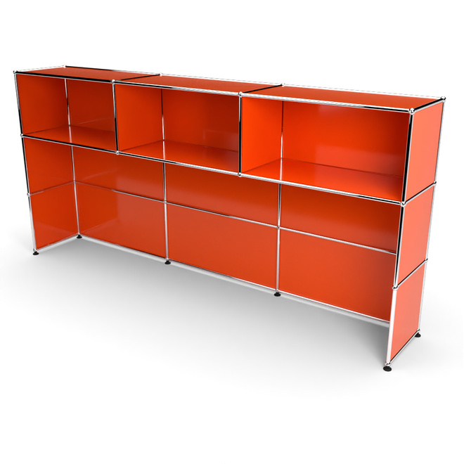 Theke 3x3 Tiefe 38 cm, Orange