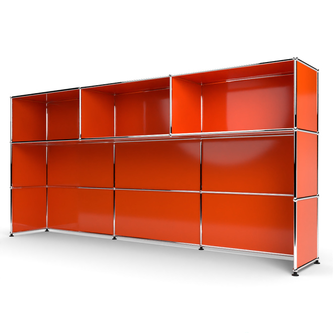 Theke 3x3 Tiefe 38 cm, Orange