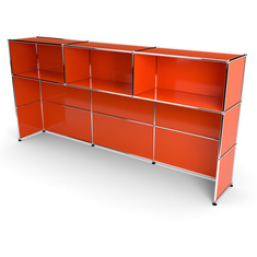 Theke 3x3 Tiefe 38 cm, Orange