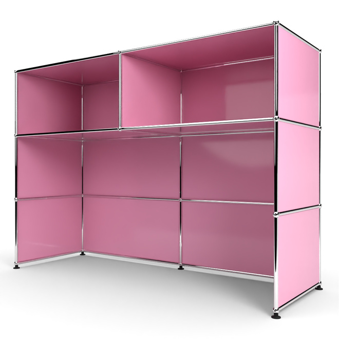 Theke 3x2 Tiefe 53 cm, Rosa