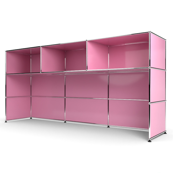 Theke 3x3 Tiefe 53 cm, Rosa