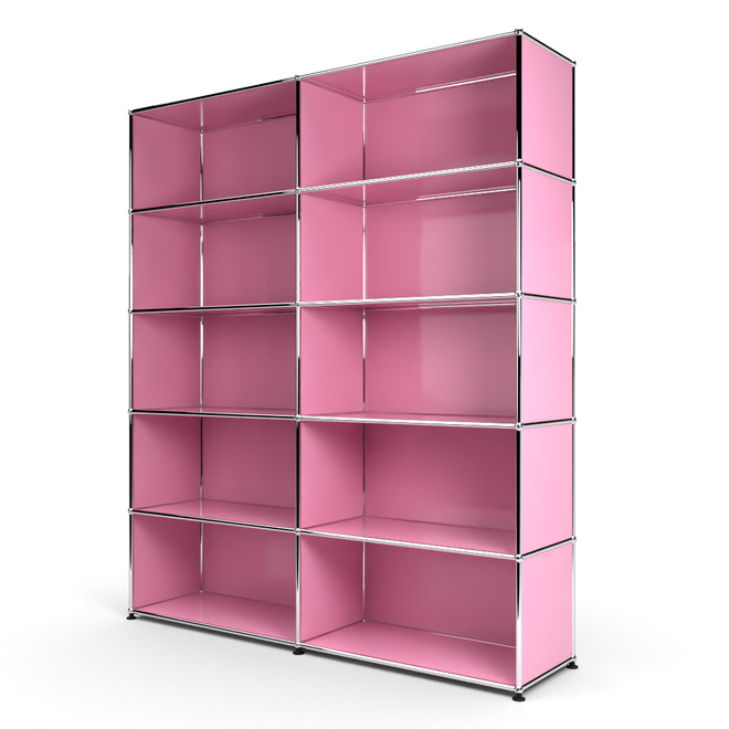 Wandregal 5x2 offen, Rosa